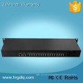 Telecommunication ethernet fiber optical PCM multiplexing 16 ports fxs/fxo port voip gateway